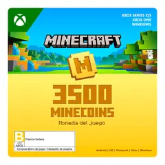 XBOX - Minecraft Minecoins 3500