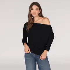 SYBILLA - Blusa Mujer Manga larga