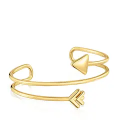 TOUS - Pulsera Esclava Con Baño De Oro 18 Kt Sobre Plata Flechazo