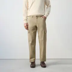MANGO - Pantalón cargo Hombre Recto
