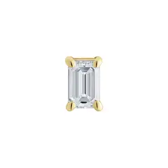 TOUS - Arete individual de oro 14 kt y diamante creado en laboratorio de 0.17 ct.