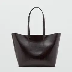 MANGO - Bolso Mujer De hombro TOTE 27051342