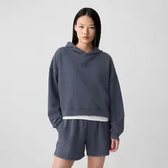 GAP - Hoodie Mujer con Logo de Algodón