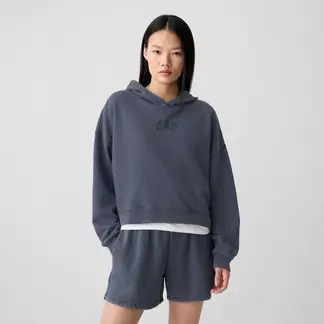 GAP - Hoodie Mujer con Logo de Algodón
