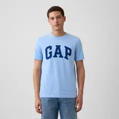 GAP - Camiseta Hombre Manga Corta Logo