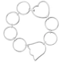 TOUS - Pulsera cadena de plata y motivos Straight