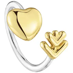 TOUS - Anillo abierto bicolor Flechazo