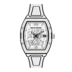 SKECHERS - Reloj Hombre Tellem. Reloj Silicona Blanco SR5248