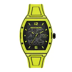 SKECHERS - Reloj Hombre Tellem. Reloj Silicona Amarillo SR5251
