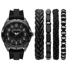SKECHERS - Reloj Hombre Sets. Reloj Silicona Negro SR9120