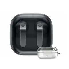 SAMSUNG - Galaxy Buds4 Negro + Clear Case
