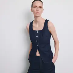 MANGO - Top Mujer Sin mangas