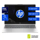 HP - Portátil AI 15-Fd2351La Intel Core Ultra 5 225U 12Cores/8Gb/ 512Gb Ssd/Fhd 15.6"/Touch Plateado Natural Win11 1.65Kg