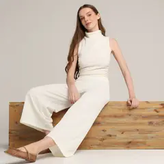 UNIVERSITY CLUB - Pantalón Culotte Mujer