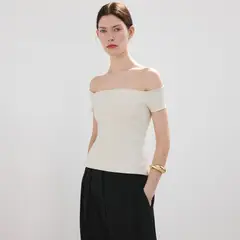 MANGO - Top Mujer Manga corta