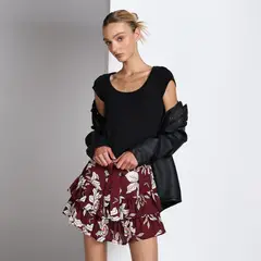 DENIMLAB - Falda Mini Mujer