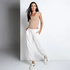 DENIMLAB - Pantalón Balloon Para Mujer