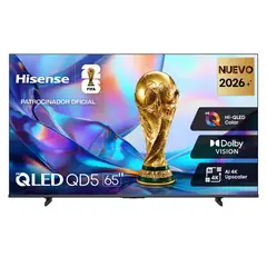 HISENSE - Televisor | 65 Pulgadas | Hi-QLED 4K | 65QD5SV