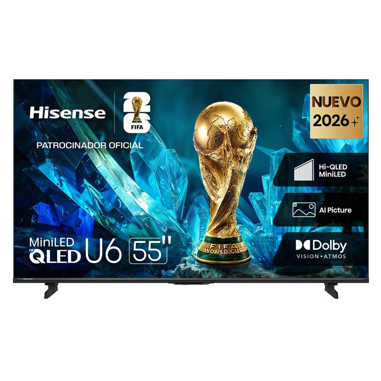 Televisor | 55 Pulgadas | Hi-QLED MiniLED MiniLED Dolby Vision IQ| 55U6ESV