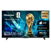 HISENSE - Televisor | 65 Pulgadas | Hi-QLED MiniLED MiniLED Dolby Vision IQ | 65U6ESV