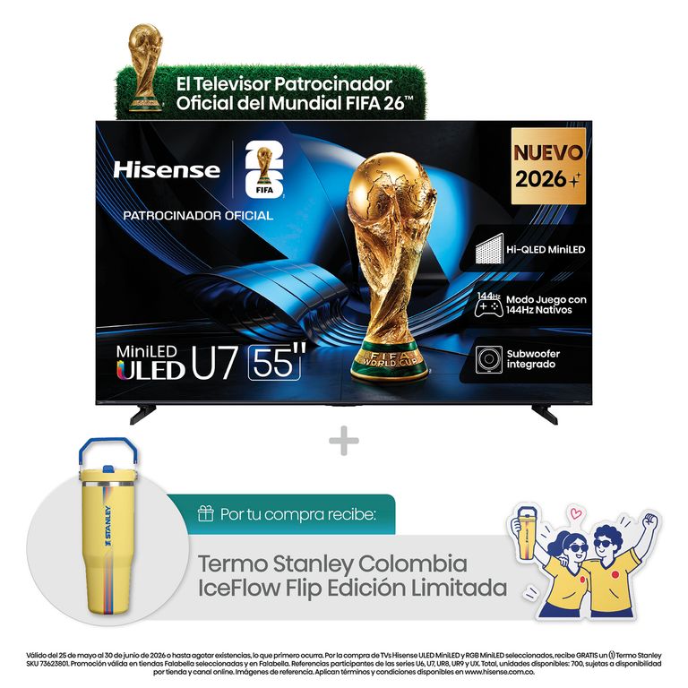 Televisor | 55 Pulgadas | ULED MiniLED 144 Hz | 55U7ESG