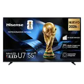 HISENSE - Televisor | 55 Pulgadas | ULED MiniLED 144 Hz | 55U7ESG