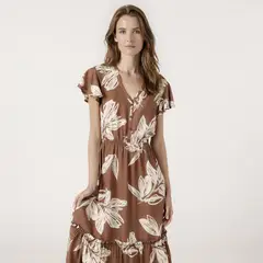 APOLOGY - Vestido Mujer Largo de Algodón