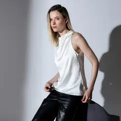 BASEMENT - Blusa Mujer Sin mangas
