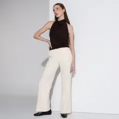 BASEMENT - Pantalón Wide leg Mujer