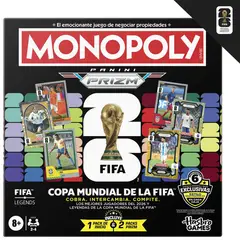 MONOPOLY - Juego de Mesa Panini Prizm: Copa mundial de la FIFA