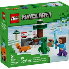 LEGO - Construcción La Aventura De Steve En La Taiga