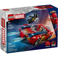 LEGO - Construcción Coche De Spider-Man Vs. Lobezno Ven