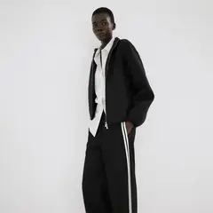 MANGO - Pantalón Recto Mujer Tiro medio