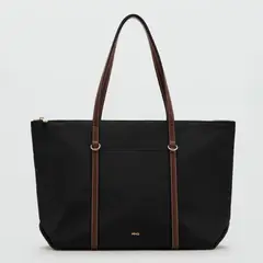 MANGO - Bolso Mujer De hombro TOTE 27021321
