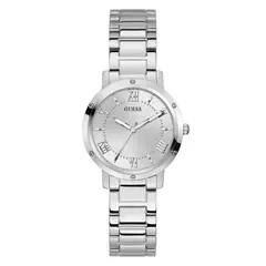 GUESS - Reloj Mujer Dawn. Reloj Acero Inoxidable Plateado GW0404L1