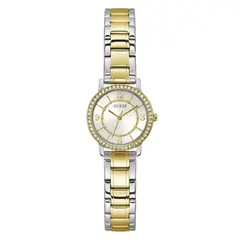 GUESS - Reloj Mujer Melody. Reloj Acero Inoxidable Plateado GW0468L4