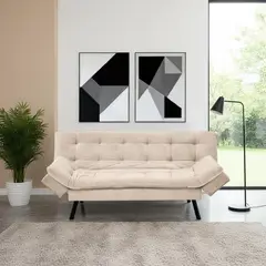 HOGAR VENECIA - Sofá Cama Malina 176x90x78 Reclinable