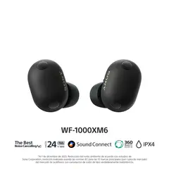 SONY - Audífonos bluetooth WF-1000XM6