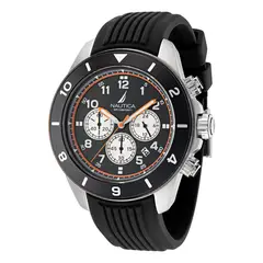 NAUTICA - Relojes Hombre One. Reloj Silicona Negro NAPNOS403