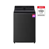 LG - Lavadora Carga Superior 20 Kg TurboDrum Con Inteligencia Artificial WT20NBTX6T