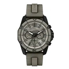 ARMANI EXCHANGE - Reloj Hombre Banks. Reloj Silicona Gris AX1971