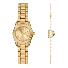 MICHAEL KORS - Reloj Mujer Lexington. Reloj Acero Inoxidable Dorado MK4992SET