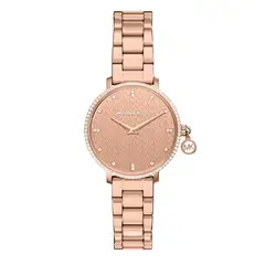 MICHAEL KORS - Reloj Mujer Pyper. Reloj Acero Inoxidable Oro Rosa MK7573