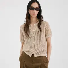 MANGO - Cardigan Mujer Tejido