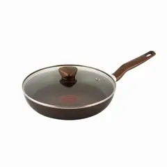IMUSA - Sartén Cambiatón 2026 24cm Antiadherente Tapa de Vidrio