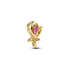 PANDORA - Charm Calado Tulipán Recubrimiento En Oro 14K