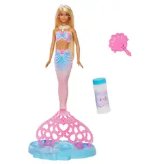 undefined - Barbie Muñeca Sirena Con Burbujas Fantasía 3+
