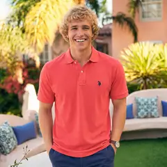 US POLO - Camiseta Hombre de Algodón
