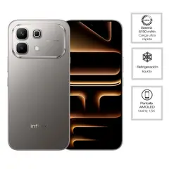 INFINIX - Celular Note 60 5G 256GB | 8GB RAM | cámara posterior 50MP|cámara frontal 13MP| pantalla 6,7 pulgadas + Mediatek Dimensity 7400
