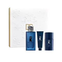 DOLCE&GABBANA - Set Hombre K Edp Set Eau De Parfum100ml+Shower Gel 50ml+Deodorant75Gr